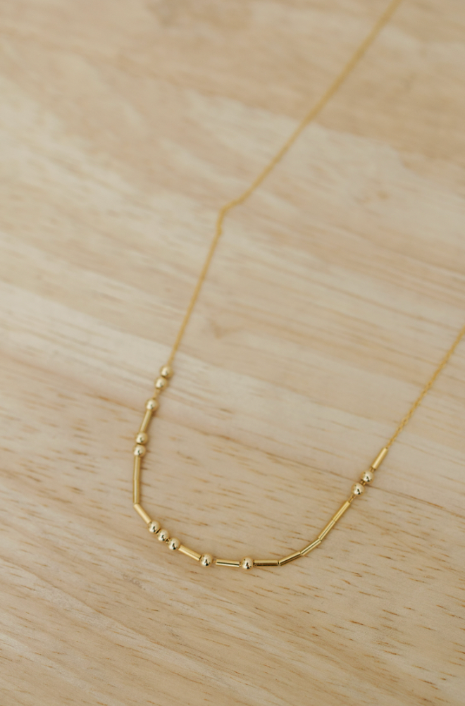 Morse Code Necklace