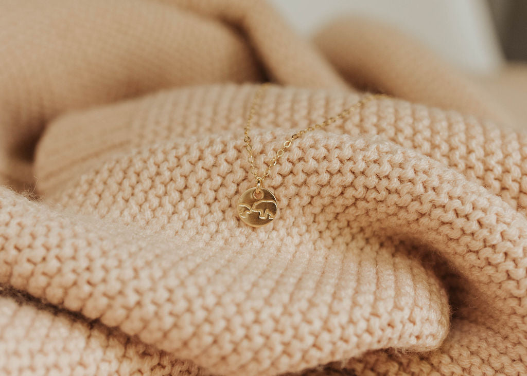 3/8" Symbol Disc Necklace