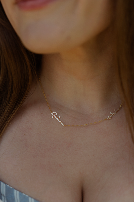 Tiny Name Necklace