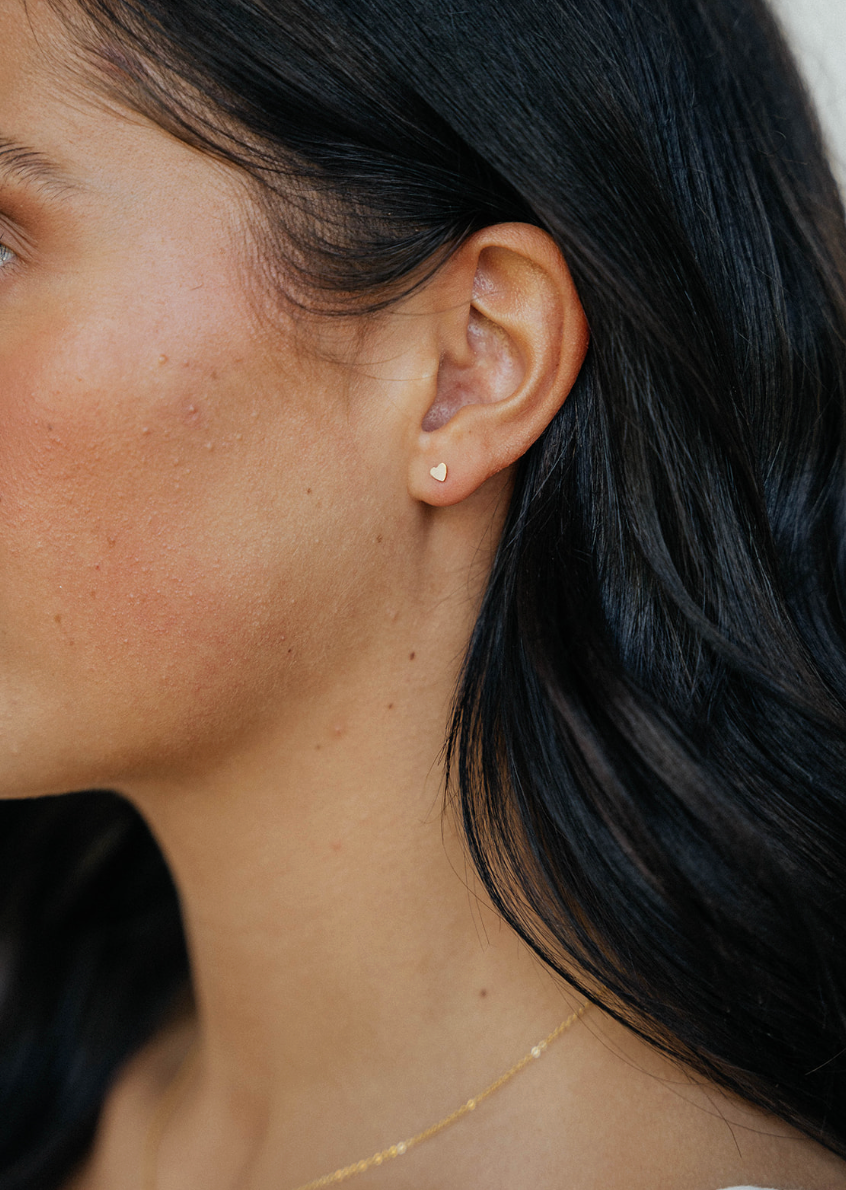 Heart Studs