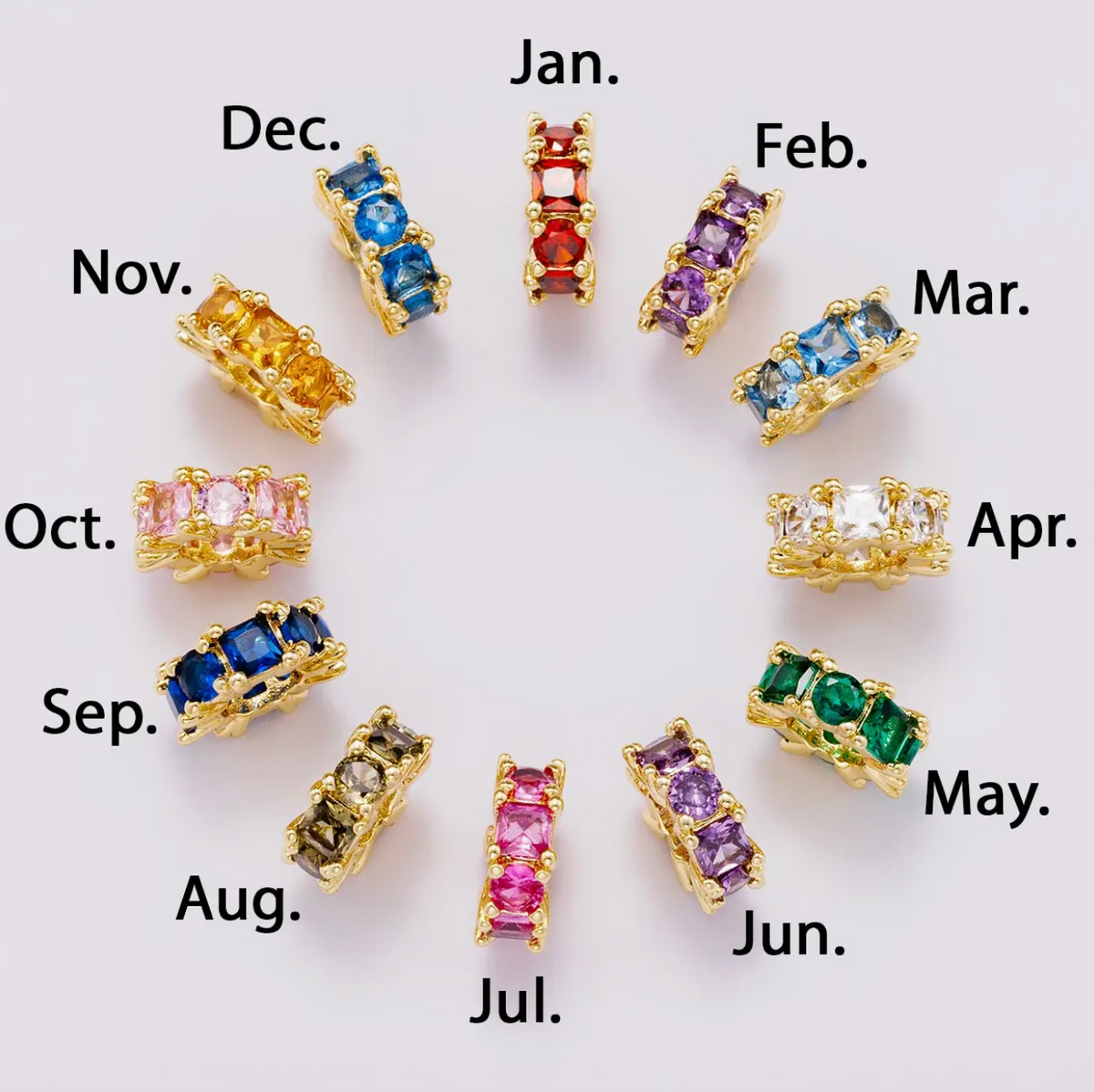 Birthstone Bead Necklace