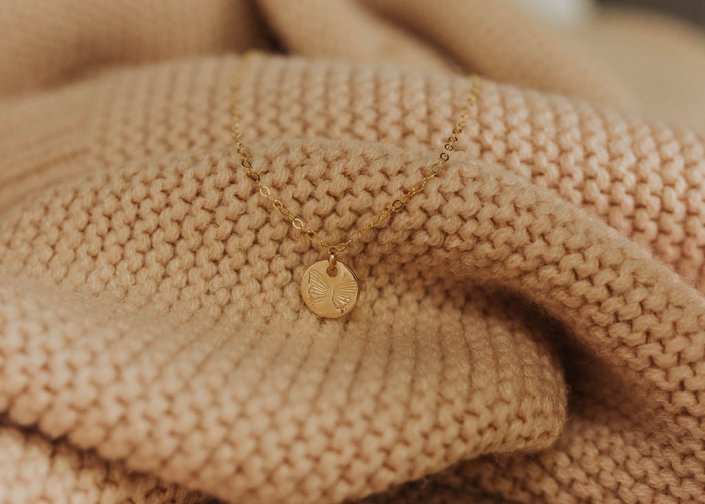 3/8" Symbol Disc Necklace