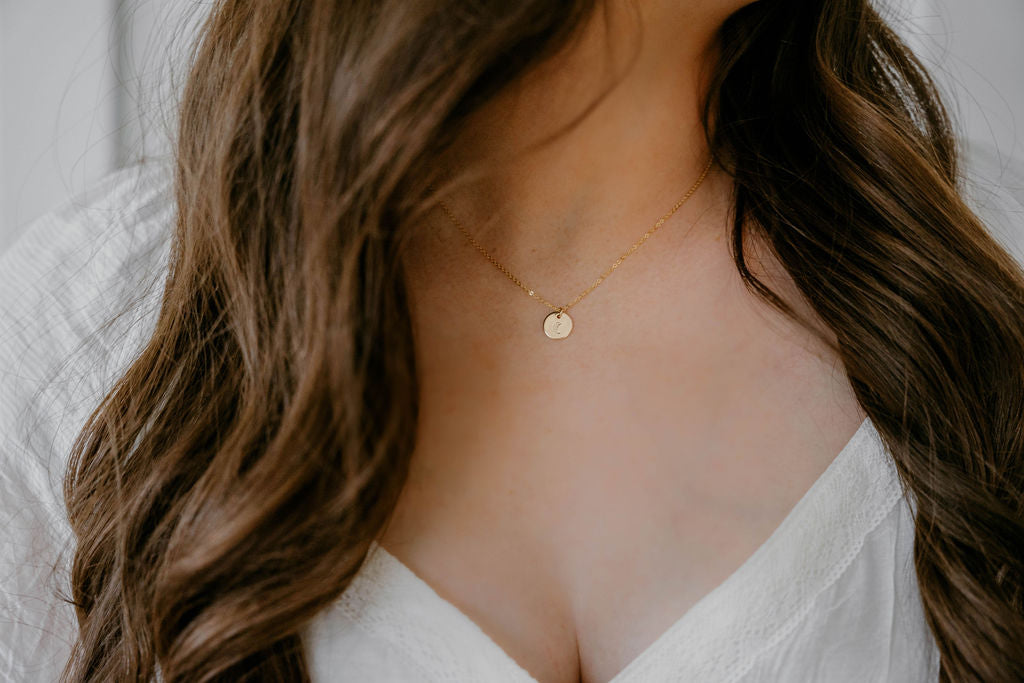 3/8" Symbol Disc Necklace