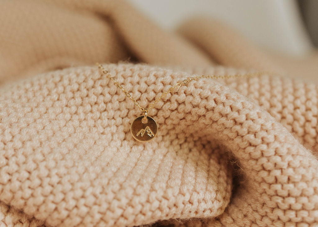 3/8" Symbol Disc Necklace