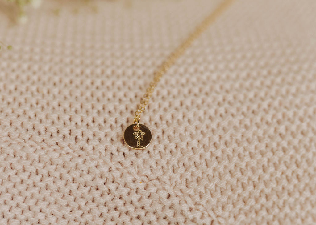 3/8" Symbol Disc Necklace