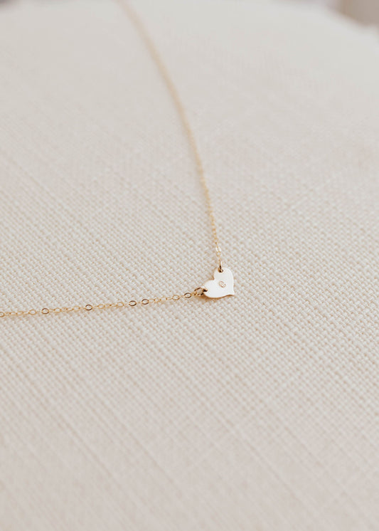 The Sweetheart Disc Necklace
